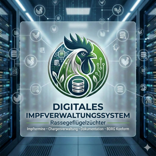 Digitales Impfverwaltungssystem für Rassegeflügel Zuchtvereine